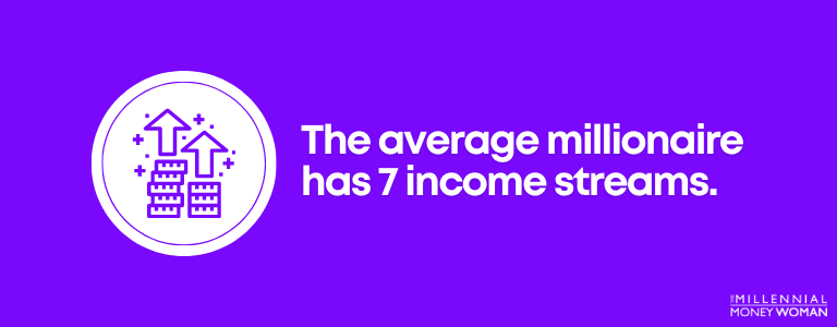 The average millionaire has 7 income streams