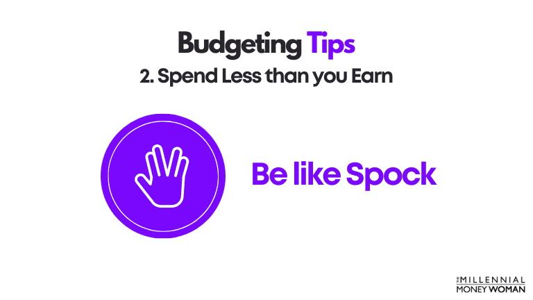 budgeting tip 2