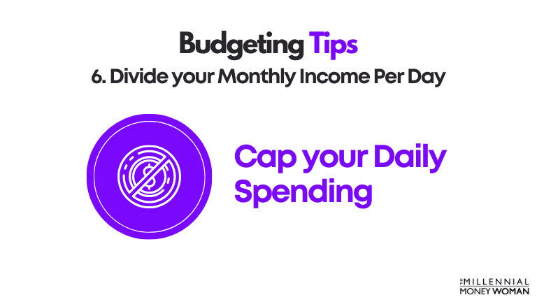 budgeting tip 6