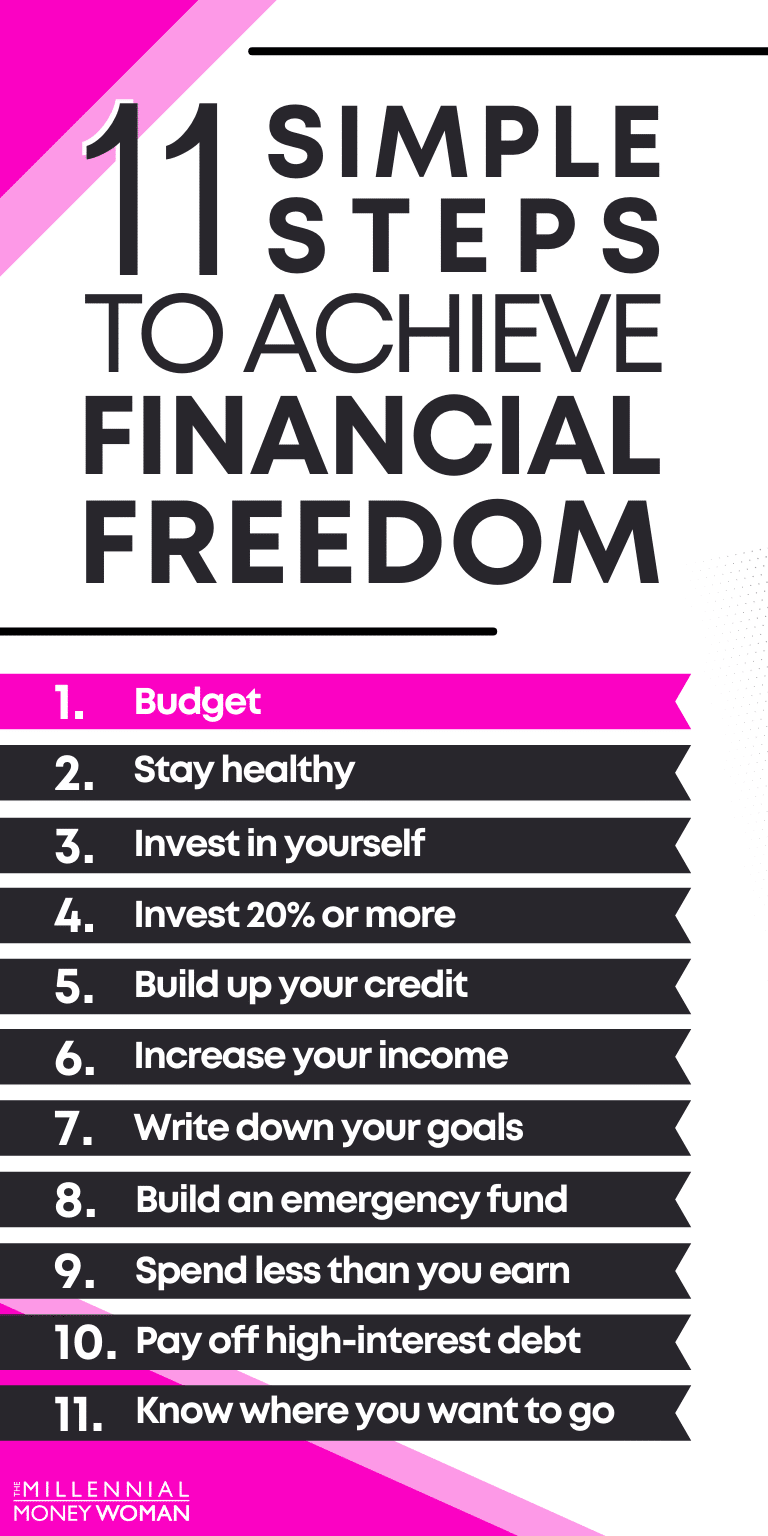 11 simple steps to achieve financial freedom