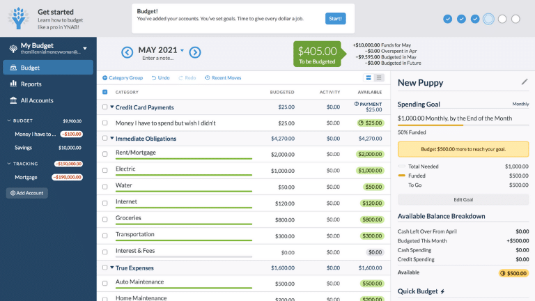 ynab - add an account step 15