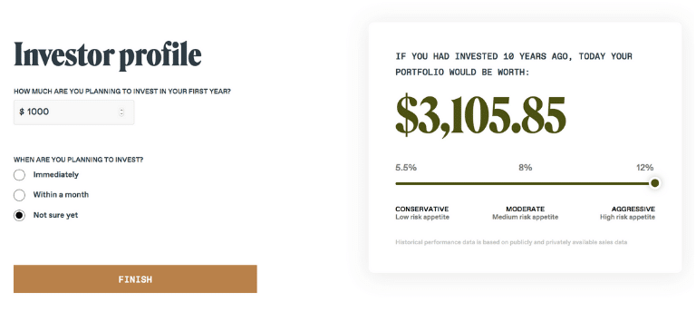 Vinovest Wine Calculator 2