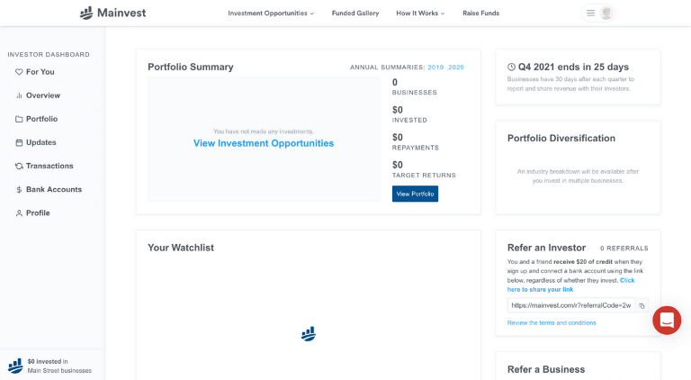 How to Open a Mainvest Account 5