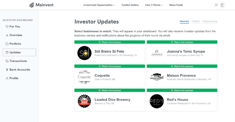 How to Open a Mainvest Account 6