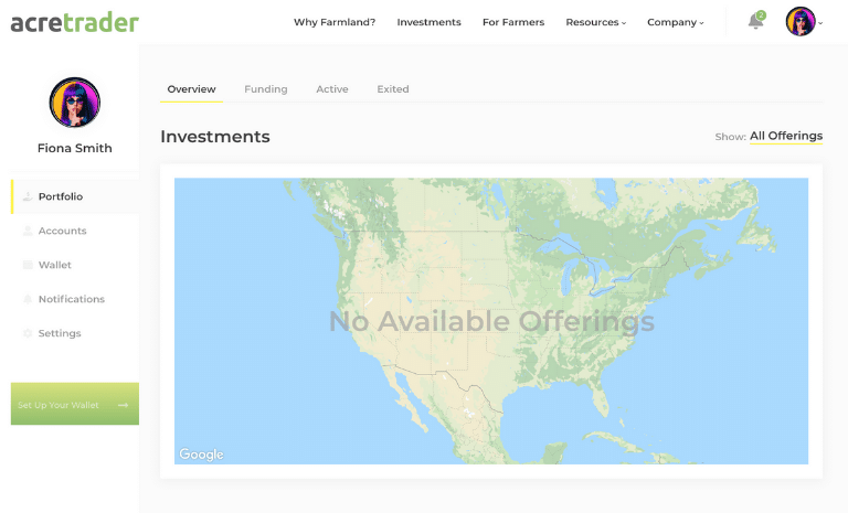 AcreTrader Investor Profile