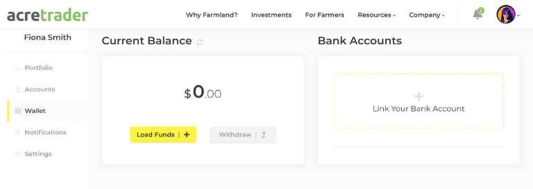 AcreTrader Wallet