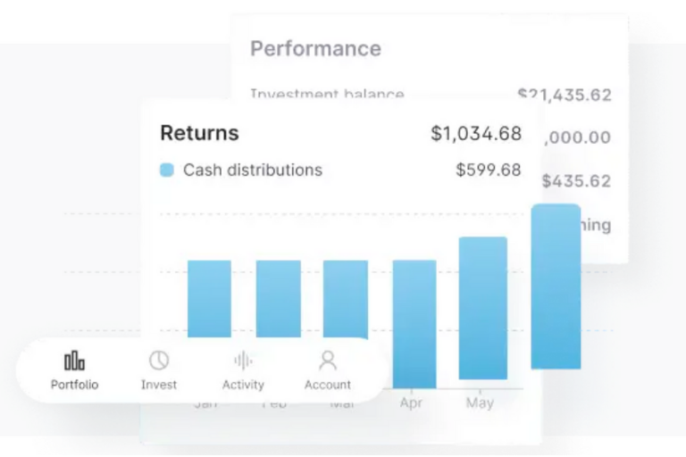 Yieldstreet Portfolio Performance Example