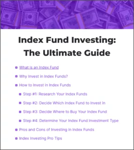 Index Fund Investing Ultimate Guide